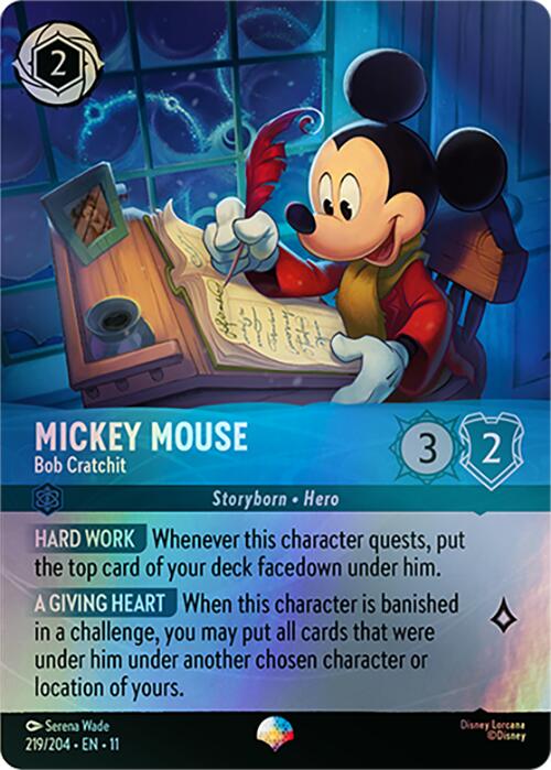 Mickey Mouse - Bob Cratchit (Epic) (219/204) [Winterspell] | Total Play