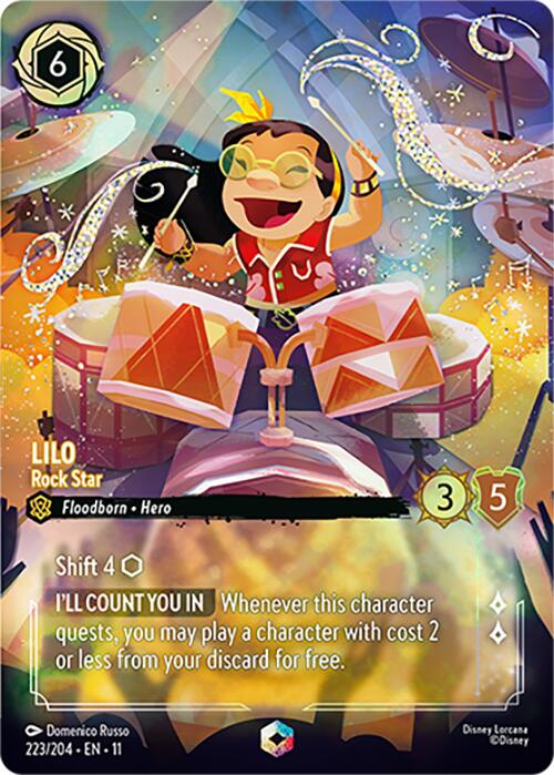 Lilo - Rock Star (Enchanted) (223/204) [Winterspell] | Total Play