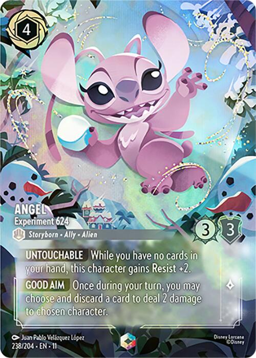 Angel - Experiment 624 (Enchanted) (238/204) [Winterspell] | Total Play