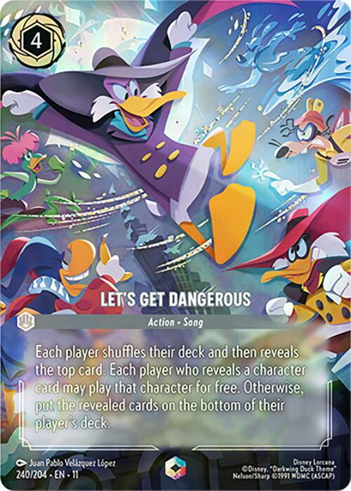 Let's Get Dangerous (Enchanted) (240/204) [Winterspell] | Total Play