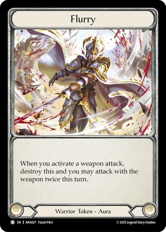 Flurry [AHA027] (Armory Deck Origins: Hala) | Total Play