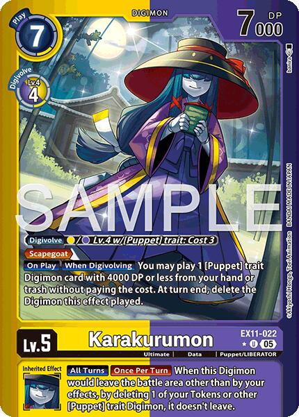 Karakurumon [EX11-022] (Limited Foil) [Dawn of Liberator] | Total Play