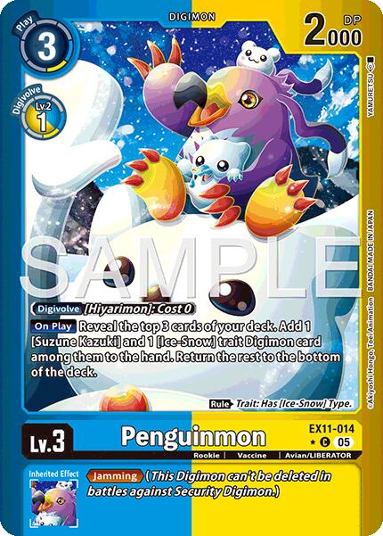 Penguinmon [EX11-014] (Limited Foil) [Dawn of Liberator] | Total Play