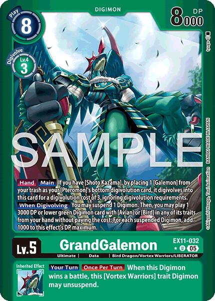 GrandGalemon [EX11-032] (Limited Foil) [Dawn of Liberator] | Total Play
