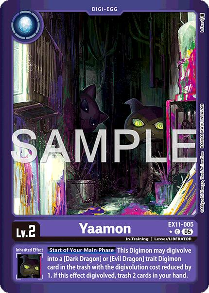 Yaamon [EX11-005] (Limited Foil) [Dawn of Liberator] | Total Play