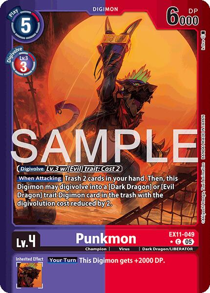 Punkmon [EX11-049] (Limited Foil) [Dawn of Liberator] | Total Play
