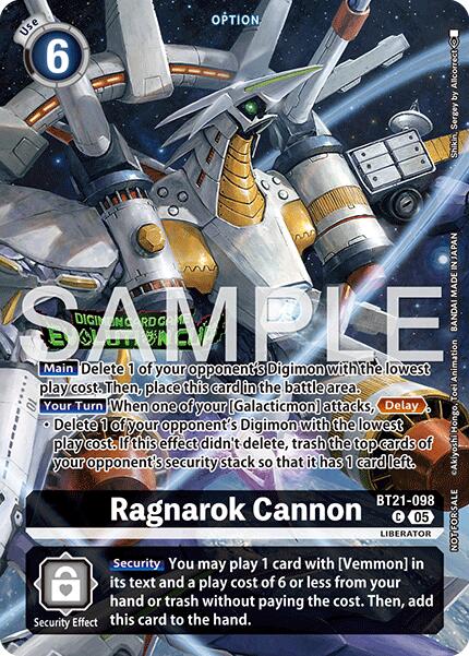 Ragnarok Cannon [BT21-098] (Evolution Cup 2026 Vol. 1 Top 4) [World Convergence] | Total Play