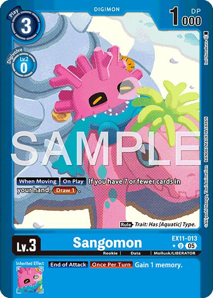 Sangomon [EX11-013] (Limited Foil) [Dawn of Liberator] | Total Play