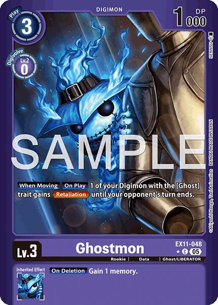 Ghostmon [EX11-048] (Limited Foil) [Dawn of Liberator] | Total Play