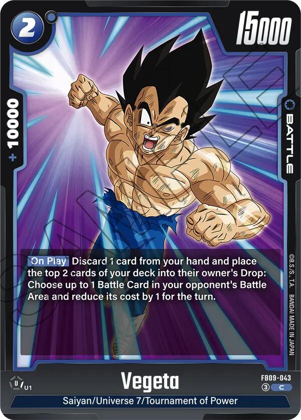 Vegeta (FB09-043) [Dual Evolution] | Total Play