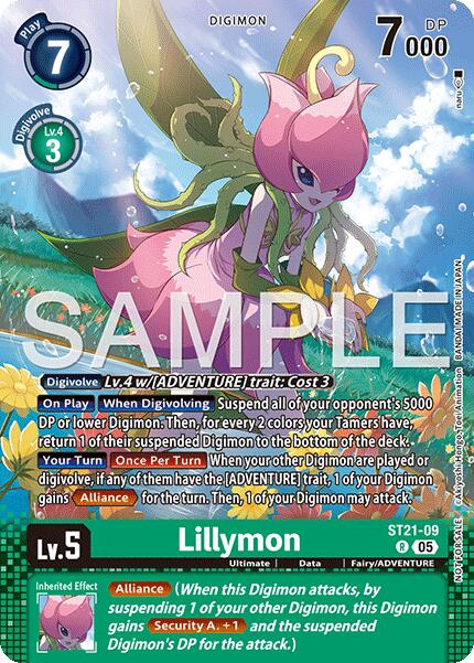 Lillymon [ST21-09] (Event Pack 9) [Starter Deck: Hero of Hope] | Total Play