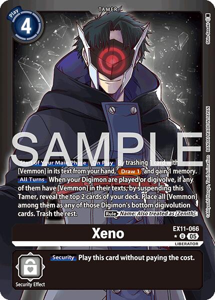Xeno [EX11-066] (Limited Foil) [Dawn of Liberator] | Total Play