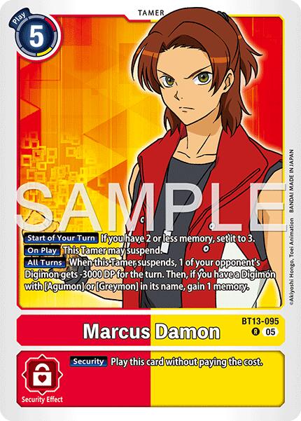 Marcus Damon [BT13-095] [Advanced Booster Digimon Generation] | Total Play