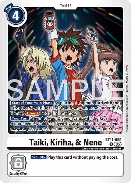 Taiki, Kiriha, & Nene [BT11-095] [Advanced Booster Digimon Generation] | Total Play