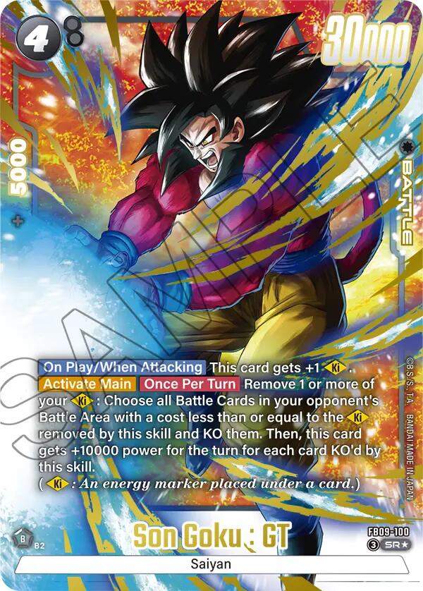 Son Goku : GT (FB09-100) (Alternate Art) [Dual Evolution] | Total Play
