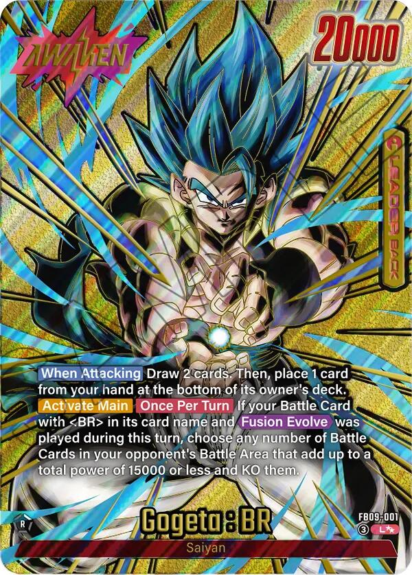 Gogeta : BR (FB09-001) (Super Alternate Art) [Dual Evolution] | Total Play