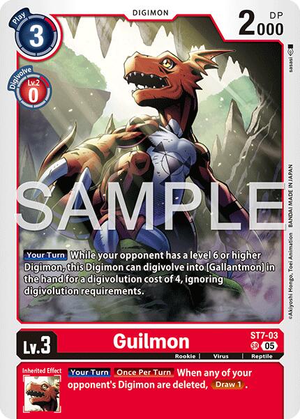 Guilmon [ST7-03] - ST7-03 [Advanced Booster Digimon Generation] | Total Play
