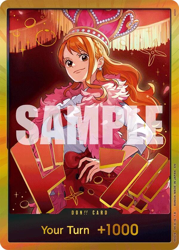 DON!! Card (Nami) (Gold) [Extra Booster: One Piece Heroines Edition] | Total Play