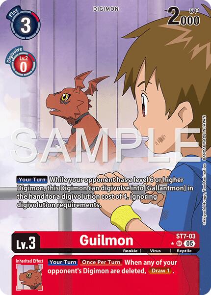 Guilmon [ST7-03] - ST7-03 (Alternate Art) [Advanced Booster Digimon Generation] | Total Play