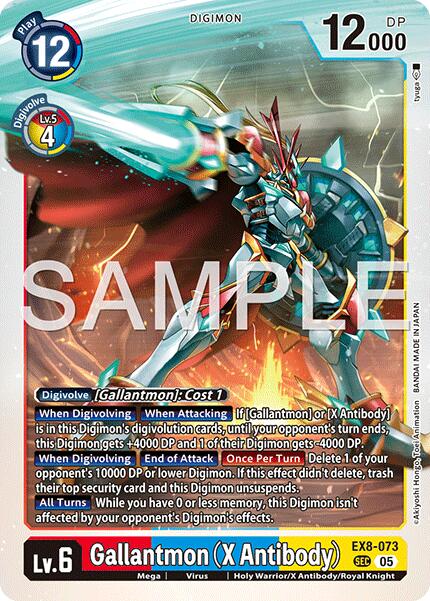 Gallantmon [EX8-073] (X Antibody) [Advanced Booster Digimon Generation] | Total Play