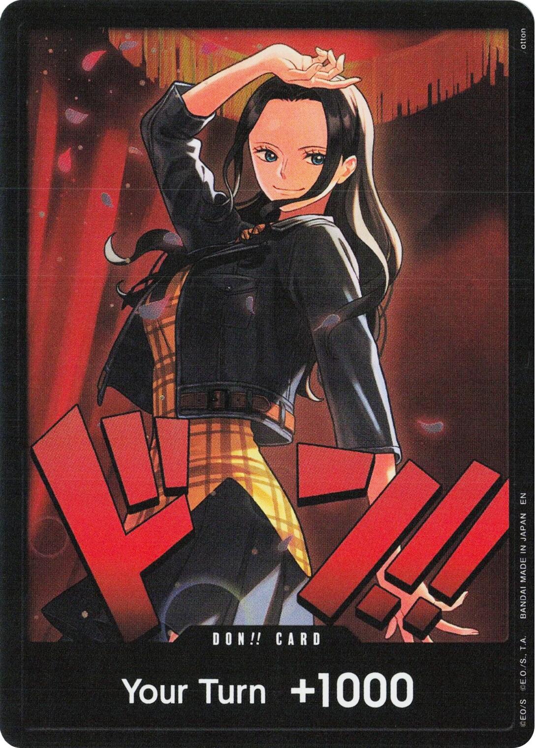 DON!! Card (Nico Robin) [Extra Booster: One Piece Heroines Edition] | Total Play
