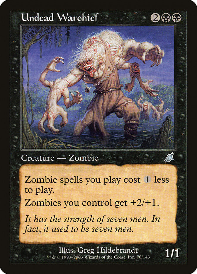Undead Warchief [Scourge] | Total Play