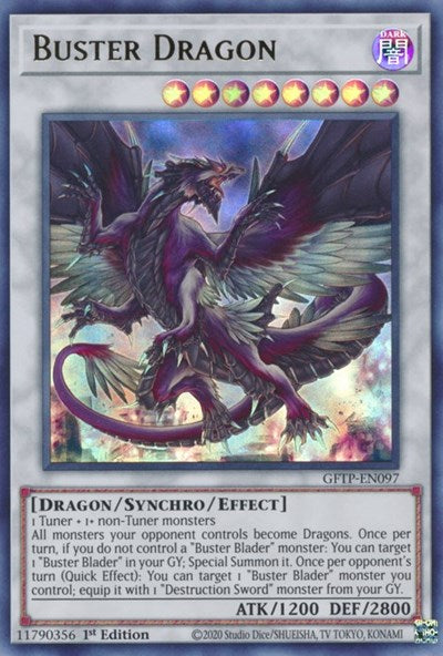 Buster Dragon [GFTP-EN097] Ultra Rare | Total Play