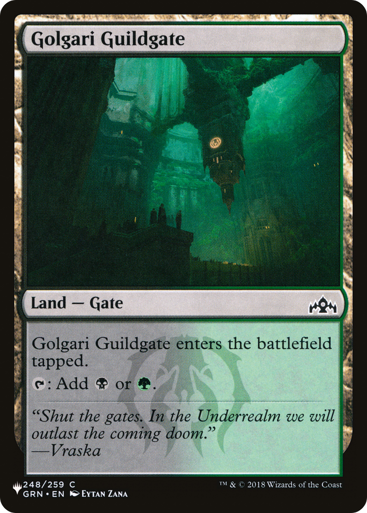 Golgari Guildgate [The List] | Total Play