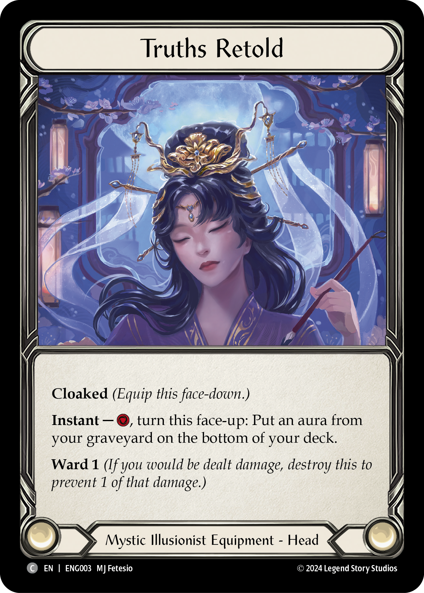 Truths Retold [ENG003] (Part the Mistveil Enigma Blitz Deck) | Total Play