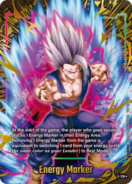 Energy Marker (Gold-Stamped) (E-128) (E-128) [Tournament Promotion Cards] | Total Play