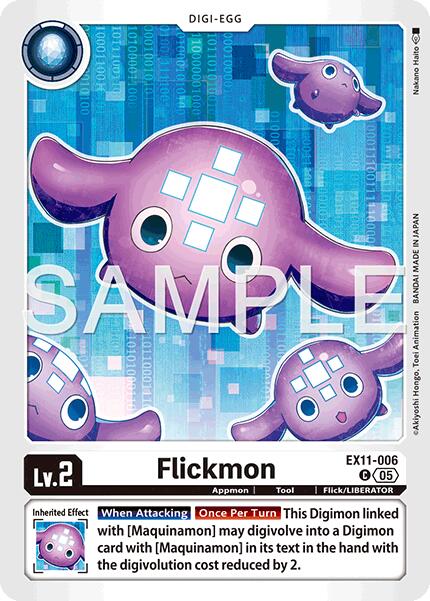 Flickmon [EX-11-006] [Dawn of Liberator] | Total Play