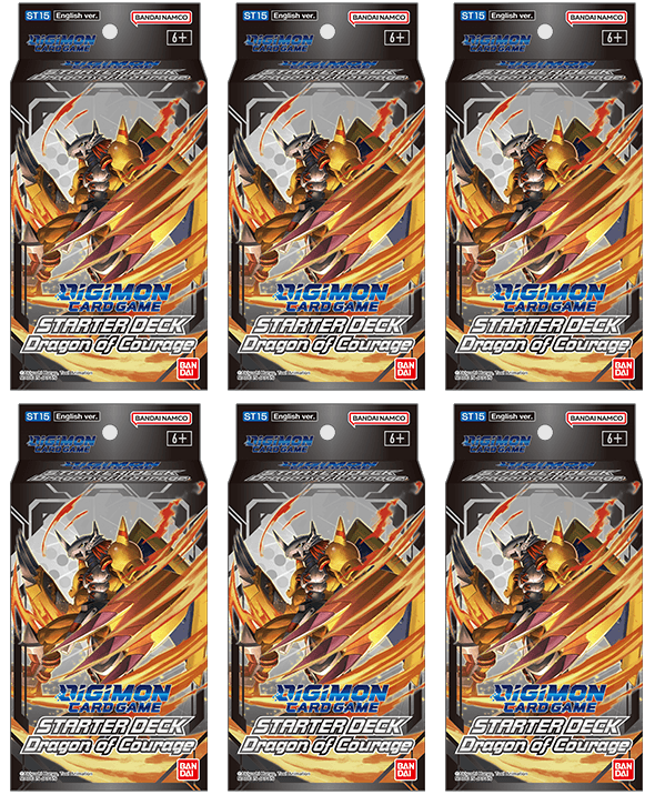 Starter Deck Display - Dragon of Courage [ST-15] | Total Play