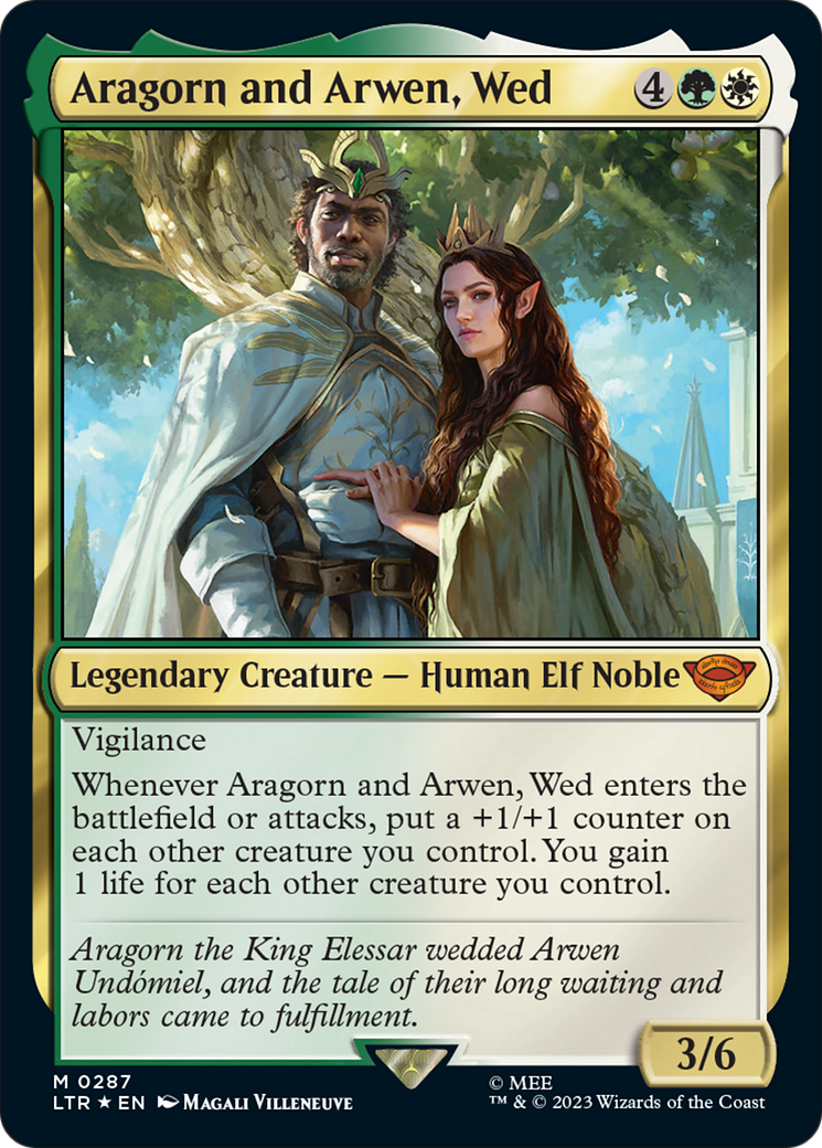 Aragorn and Arwen, Wed [The Lord of the Rings: Tales of Middle-Earth] | Total Play