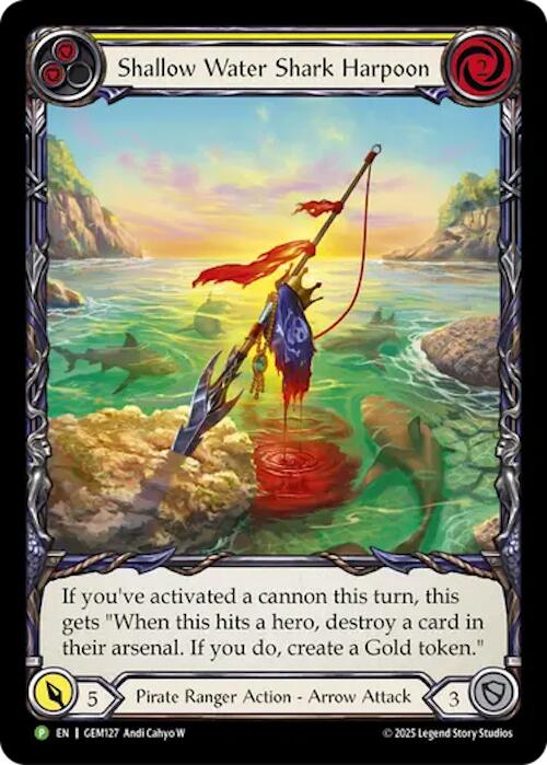 Shallow Water Shark Harpoon [GEM127] (GEM Pack 4) | Total Play
