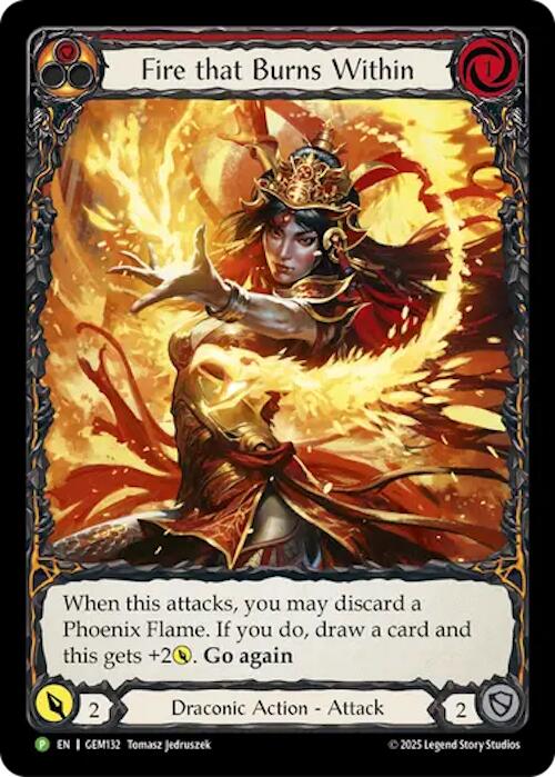 Fire that Burns Within [GEM132] (GEM Pack 4) | Total Play