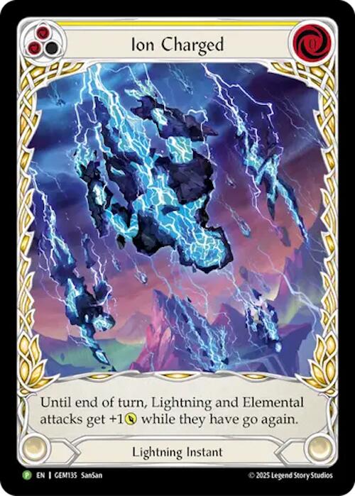 Ion Charged [GEM135] (GEM Pack 4) | Total Play