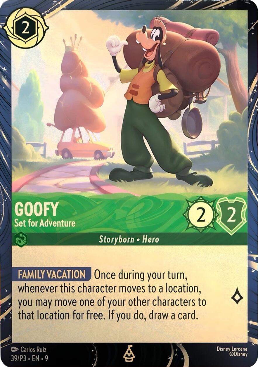 Goofy - Set for Adventure (39) [Promo Cards] | Total Play