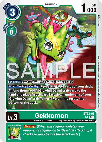 Gekkomon [ST23-06] [Starter Deck: Beatbreak] | Total Play