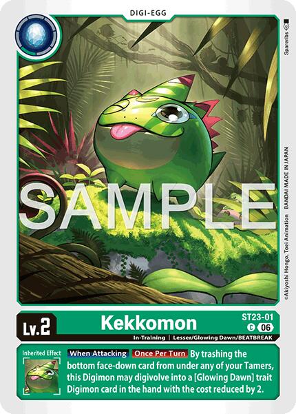 Kekkomon [ST23-01] [Starter Deck: Beatbreak] | Total Play