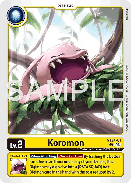 Koromon [ST24-01] [Starter Deck: Data Squad] | Total Play