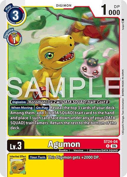 Agumon [ST24-04] [Starter Deck: Data Squad] | Total Play
