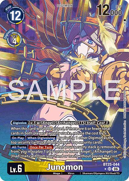 Junomon [BT25-044] (Alternate Art) [Dual Revolution] | Total Play