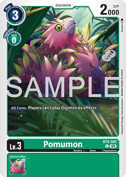 Pomumon [BT9-047] (Foil Reprint) [Advanced Booster Digimon Generation] | Total Play