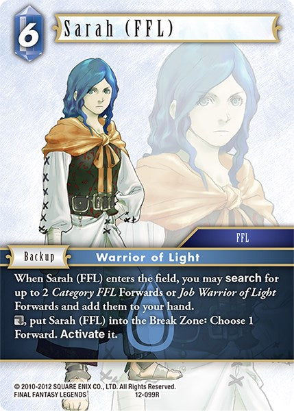 Sarah (FFL) [Opus XII] | Total Play