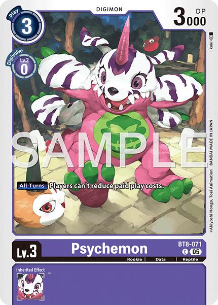 Psychemon [BT8-071] (Foil Reprint) [Advanced Booster Digimon Generation] | Total Play