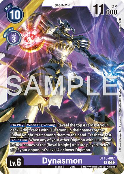 Dynasmon [BT13-087] (Reprint) [Advanced Booster Digimon Generation] | Total Play