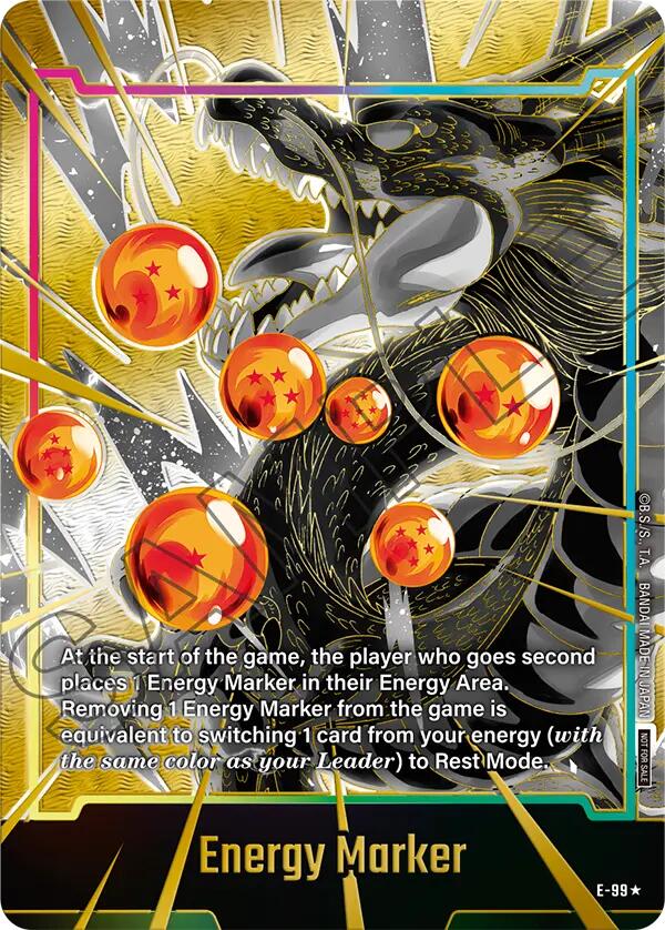Energy Marker (E-99) (Gold) [Fusion World Energy Markers] | Total Play