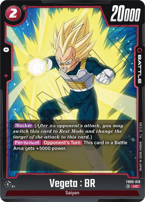 Vegeta : BR (FB09-019) [Dual Evolution] | Total Play