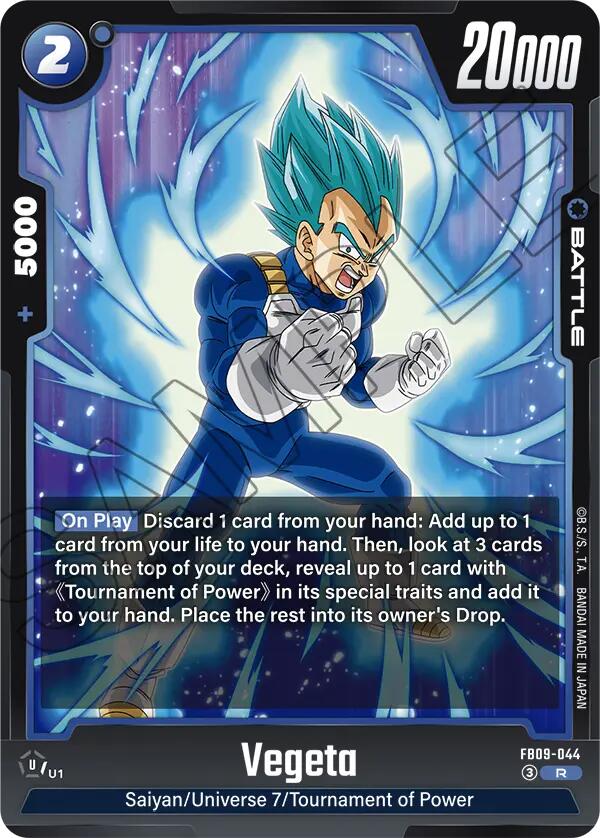 Vegeta (FB09-044) [Dual Evolution] | Total Play