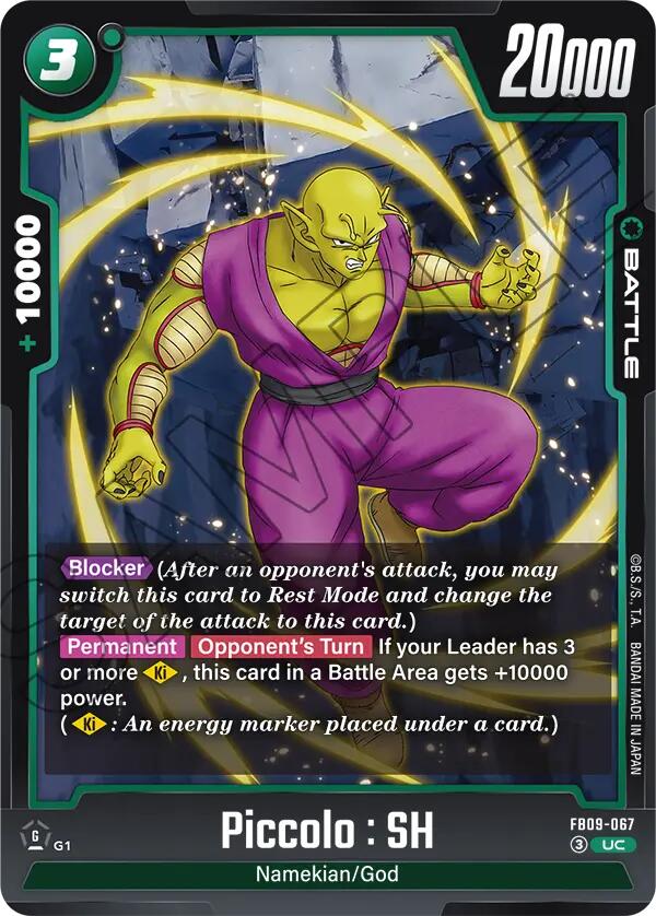 Piccolo : SH (FB09-067) [Dual Evolution] | Total Play